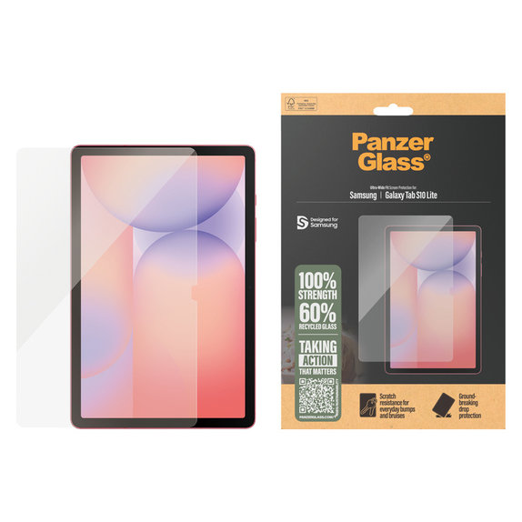 Kaljeno staklo UWF za Samsung Galaxy Tab S10 Lite, Prozirna, PanzerGlass