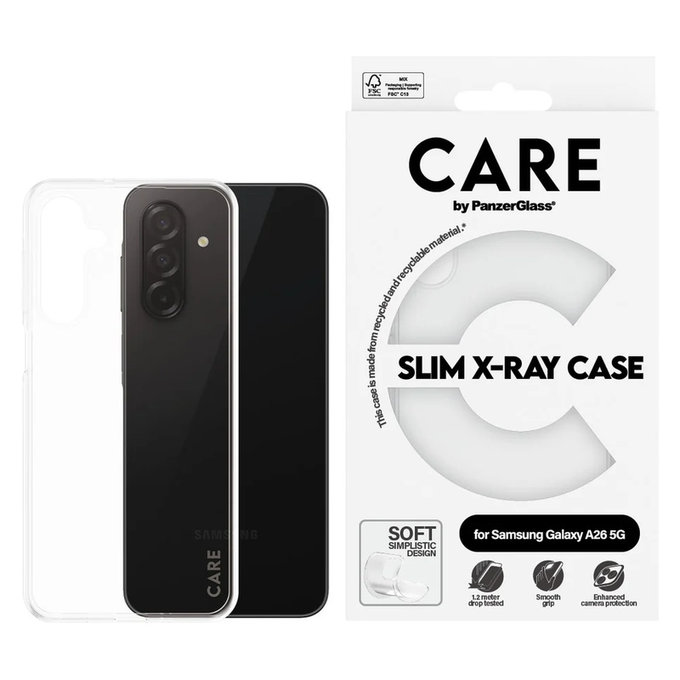 Maska X-Ray za Samsung Galaxy A26 5G, Prozirna, PanzerGlass