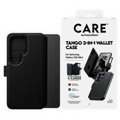 Maska Wallet Tango Two-In-One s QI za Samsung S26 Ultra, crna, CARE