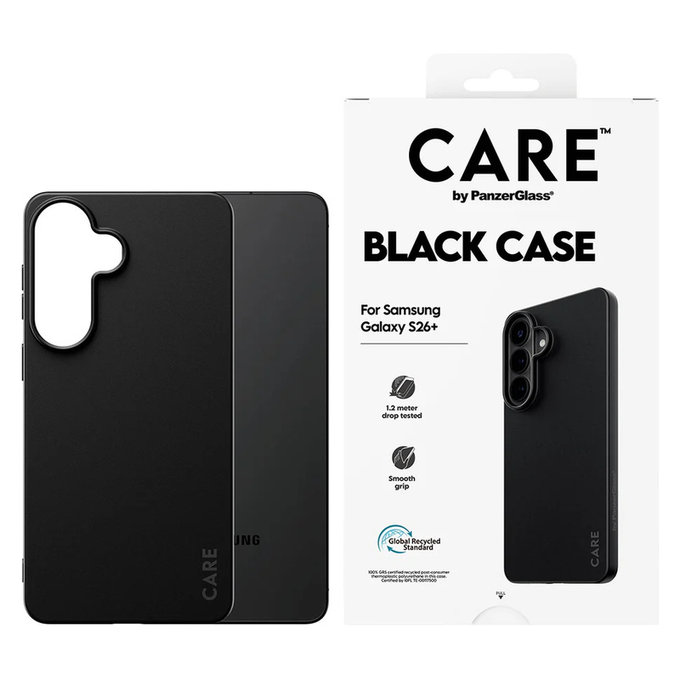 Maska TPU za Samsung Galaxy S26+, Crna, PanzerGlass