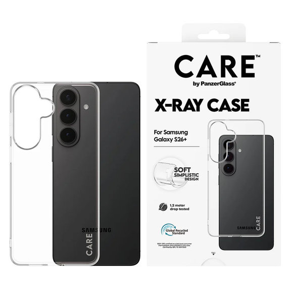 Maska X-Ray za Samsung Galaxy S26+, Prozirna, PanzerGlass