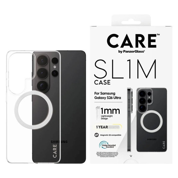 Maska SL1M za Samsung Galaxy S26 Ultra, prozirna, PanzerGlass