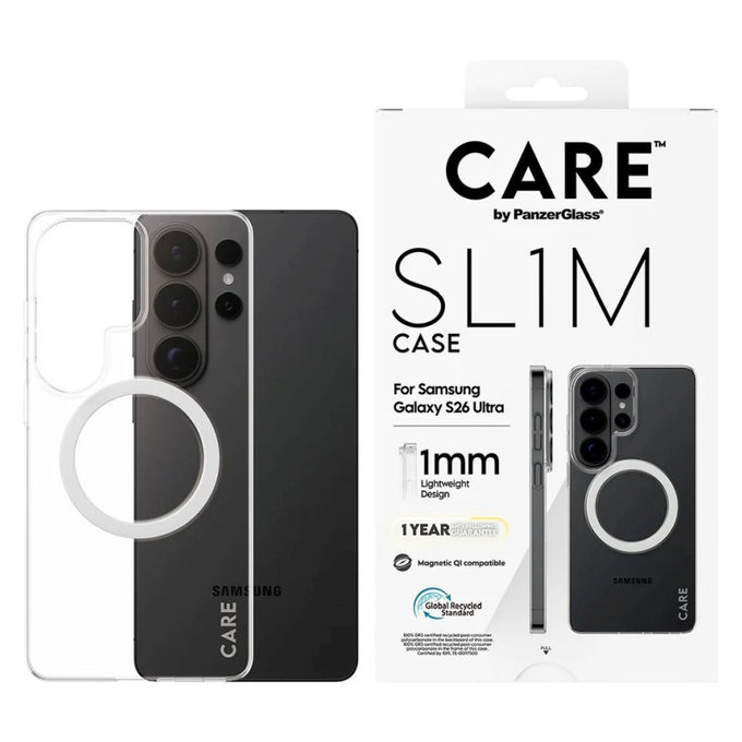 Maska SL1M za Samsung Galaxy S26 Ultra, prozirna, PanzerGlass