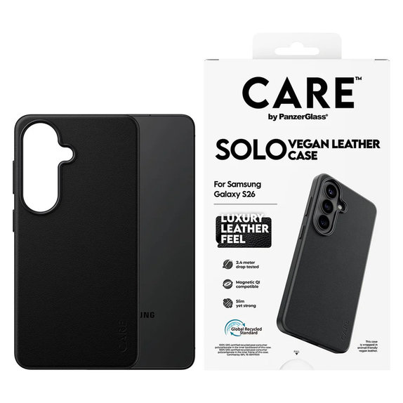Maska Solo za Samsung Galaxy S26, Crna, PanzerGlass