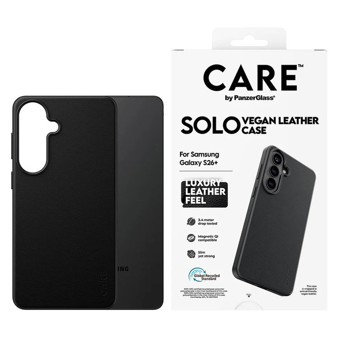 Maska Solo za Samsung Galaxy S26+, Crna, PanzerGlass