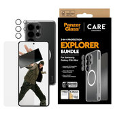 Bundle 3u1 Explorer za Samsung S26 Ultra, PanzerGlass