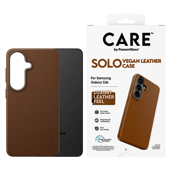 Maska Solo za Samsung Galaxy S26, Hnedé, PanzerGlass
