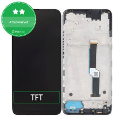 Motorola One Fusion Plus - LCD zaslon + zaslon osjetljiv na dodir + okvir (Black) TFT