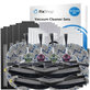 Set rezervnih dijelova za Ecovacs X1 Omni, T10 (2x Glavna četka, 4x Filter, 4x Bočna četka, 8x Krpa za brisanje, 4x Vrećica za prašinu)