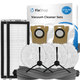 Set rezervnih dijelova za Xiaomi Dreame L20 Ultra, X20 Pro, X20 Pro Plus (1x Glavna četka, 2x Filter, 2x Bočna četka – crna, 4x Krpa za brisanje, 2x Vrećica za prašinu)