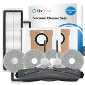 Set rezervnih dijelova za Xiaomi Dreame L10s Ultra, Xiaomi Dreame L10s Pro (1x Glavna četka, 2x Filter, 2x Bočna četka, 4x Krpa za brisanje, 2x Vrećica za prašinu)