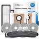 Set rezervnih dijelova za Xiaomi Dreame L10s Ultra, Xiaomi Dreame L10s Pro (1x Glavna četka, 2x Filter, 2x Bočna četka, 4x Krpa za brisanje, 2x Vrećica za prašinu)