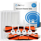 Set rezervnih dijelova za Xiaomi Mi Robot Vacuum Mop 2 Pro, 2 Lite (2x Glavna četka, 4x Filter, 4x Bočna četka)