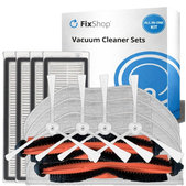 Set rezervnih dijelova za Xiaomi Mi Robot Vacuum Mop Essential (Mijia G1) (2x Glavna četka, 4x Filter, 4x Bočna četka, 4x Krpa za brisanje)