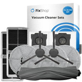 Set rezervnih dijelova za Xiaomi Dreame Mova E30 Ultra (1x Glavna četka, 2x Filter, 2x Bočna četka, 4x Krpa za brisanje, 2x Vrećica za prašinu)