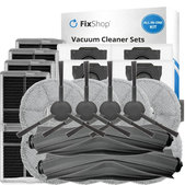 Set rezervnih dijelova za Xiaomi Dreame Mova E30 Ultra (2x Glavna četka, 4x Filter, 4x Bočna četka, 8x Krpa za brisanje, 4x Vrećica za prašinu)