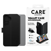 Maska Wallet Kickstand za Samsung Galaxy A57, Crna, PanzerGlass