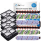 Set rezervnih dijelova za Bissell Crosswave 17132, 2225N, 2582N, 3551N (2x rotirajuća četka za tepihe, 2 para rotirajućih četki za različite površine, 4x Filter)