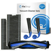 Set rezervnih dijelova za Ecovacs Deebot X9 Pro Omni (1x Glavna četka, 2x Filter, 2x Bočna četka)