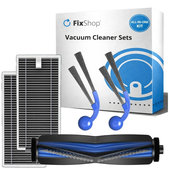 Set rezervnih dijelova za Ecovacs T80 Omni, T80 (1x Glavna četka, 2x Filter, 2x Bočna četka)