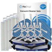Set rezervnih dijelova za Rowenta Explorer s60 (2x Glavna četka, 4x Filter, 8x Bočna četka, 4x Krpa za brisanje)