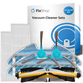 Set rezervnih dijelova za Sencor SRV9250, 9200, 8250, 6250, 4200 (1x Glavna četka, 2x Filter, 2x Bočna četka, 2x Krpa za brisanje)