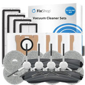 Set rezervnih dijelova za Xiaomi Dreame L10s Ultra, Xiaomi Dreame L10s Pro (2x Glavna četka, 4x Filter, 4x Bočna četka, 8x Krpa za brisanje, 4x Vrećica za prašinu)