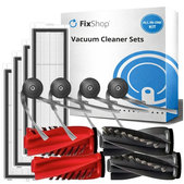 Set rezervnih dijelova za Xiaomi Roborock Qrevo, Qrevo Curv, Qrevo Edge, Qrevo 5AE (2x Glavna četka, 4x Filter, 4x Bočna četka)