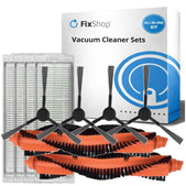 Set rezervnih dijelova za Xiaomi Viomi V2, V2 Pro, V3, SE, Mi Robot Vacuum Mop Pro (P), 2S (2x Glavna četka, 4x Filter, 4x Bočna četka)