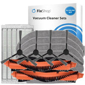 Set rezervnih dijelova za Xiaomi Viomi V2, V2 Pro, V3, SE, Mi Robot Vacuum Mop Pro (P), 2S (2x Glavna četka, 4x Filter, 4x Bočna četka, 4x Krpa za brisanje)