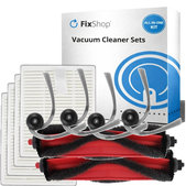 Set rezervnih dijelova za Xiaomi Roborock Q7 M5, Q7 M5+, Q7 L5, Q7 L5+ (2x Glavna četka, 4x Filter, 4x Bočna četka)