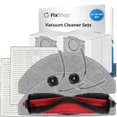 Set rezervnih dijelova za Xiaomi Roborock Q7 M5, Q7 M5+, Q7 L5, Q7 L5+ (1x Glavna četka, 2x Filter, 2x Bočna četka, 2x Krpa za brisanje, 2x Vrećica za prašinu)