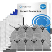 Set rezervnih dijelova za Xiaomi Robot Vacuum E5 (4x Filter, 8x Bočna četka, 4x Krpa za brisanje)
