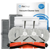 Set rezervnih dijelova za Xiaomi Robot Vacuum H40 - Complete set (1x Glavna četka, 2x Filter, 2x Bočna četka, 4x Krpa za brisanje, 2x Vrećica za prašinu)