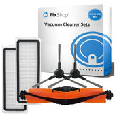 Set rezervnih dijelova za Xiaomi Robot Vacuum X20 Max, X20 Pro (1x Glavna četka, 2x Filter, 2x Bočna četka)