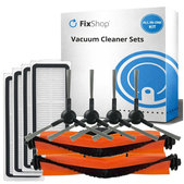 Set rezervnih dijelova za Xiaomi Robot Vacuum X20 Max, X20 Pro (2x Glavna četka, 4x Filter, 4x Bočna četka)