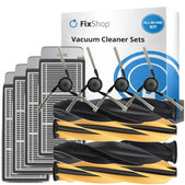 Set rezervnih dijelova za Dreame X50 Ultra, L50 Ultra, L40s Ultra, L40s Pro Ultra, X50 Master, Mova V50 (2 para glavnih četki, 4x Filter, 4x Bočna četka)