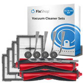 Set rezervnih dijelova za Xiaomi Roborock Q10 VF, Q10 VF+, S8 Pro, S8 Pro Plus (2x Glavna četka, 4x Filter, 4x Bočna četka)