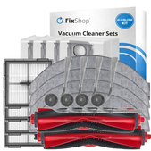 Set rezervnih dijelova za Xiaomi Roborock Q10 VF, Q10 VF+, S8 Pro, S8 Pro Plus (2x Glavna četka, 4x Filter, 4x Bočna četka, 4x Krpa za brisanje, 4x Vrećica za prašinu)