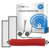 Set rezervnih dijelova za Roborock QV 35A, QR 798, QV35S (1x Glavna četka, 2x Filter, 2x Bočna četka)
