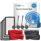 Set rezervnih dijelova za Roborock Qrevo Edge 2 Pro (2x Glavna četka, 4x Filter, 4x Bočna četka)