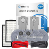Set rezervnih dijelova za Roborock G20s Ultra, Saros 10R, 20 (1x Glavna četka, 2x Filter, 2x Bočna četka, 4x Krpa za brisanje, 2x Vrećica za prašinu)