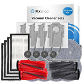 Set rezervnih dijelova za Roborock G20s Ultra, Saros 10R, 20 (2x Glavna četka, 4x Filter, 4x Bočna četka, 8x Krpa za brisanje, 4x Vrećica za prašinu)
