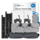 Set rezervnih dijelova za Dreame Mova Z50 Ultra, Z5, Z5 Pro (1x Glavna četka, 2x Filter, 2x Bočna četka, 2x Krpa za brisanje, 2x Bočna mop krpa, 2x Vrećica za prašinu)