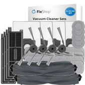 Set rezervnih dijelova za Dreame Mova Z50 Ultra, Z5, Z5 Pro (2x Glavna četka, 4x Filter, 4x Bočna četka, 4x Krpa za brisanje, 4x Bočna mop krpa, 4x Vrećica za prašinu)