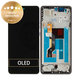 Zaslon za Motorola Moto G86 5G, Zaslon osjetljiv na dodir s okvirom, Cosmic Sky, 5D68C30475, Genuine Service Pack