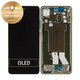 Zaslon za Motorola Edge 70, Zaslon osjetljiv na dodir s okvirom, Bronze Green, 5D68C31543, Genuine Service Pack