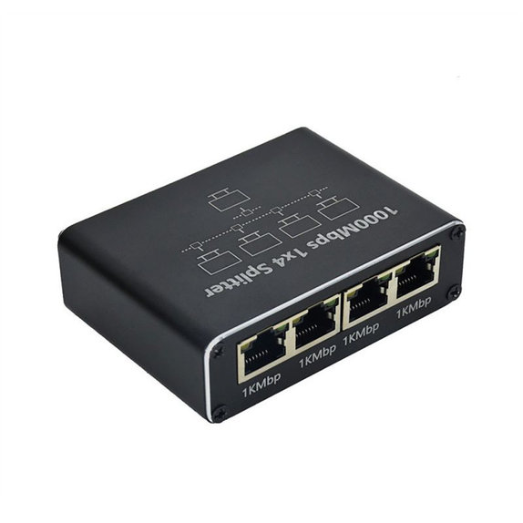 Gigabitni Ethernet switch s 4 porta, RJ45, 1000 Mbps