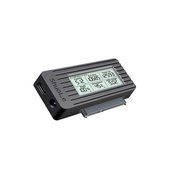 USB-C / USB 3.0 na SATA adapter za HDD/SSD sa zaslonom, 12V/3A EU