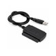 USB 2.0 na IDE / SATA adapter za 2,5" i 3,5" HDD/SSD, s EU napajanjem
